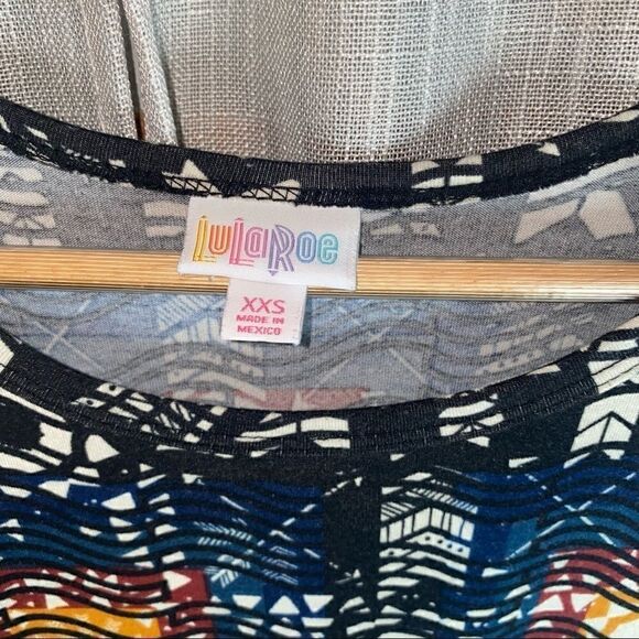LulaRoe Aztec dress size XXS - Picture 3 of 5